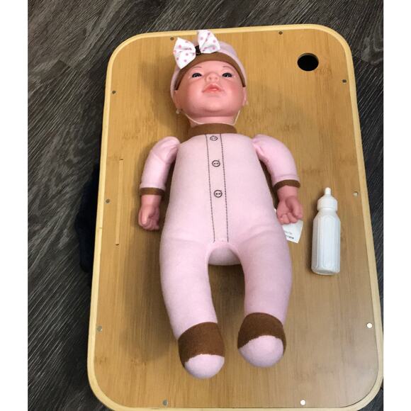 Kingstate Babydoll Blue Realistic Eyes Play Toys Christmas Gifts Birthday Toys - Picture 2 of 8